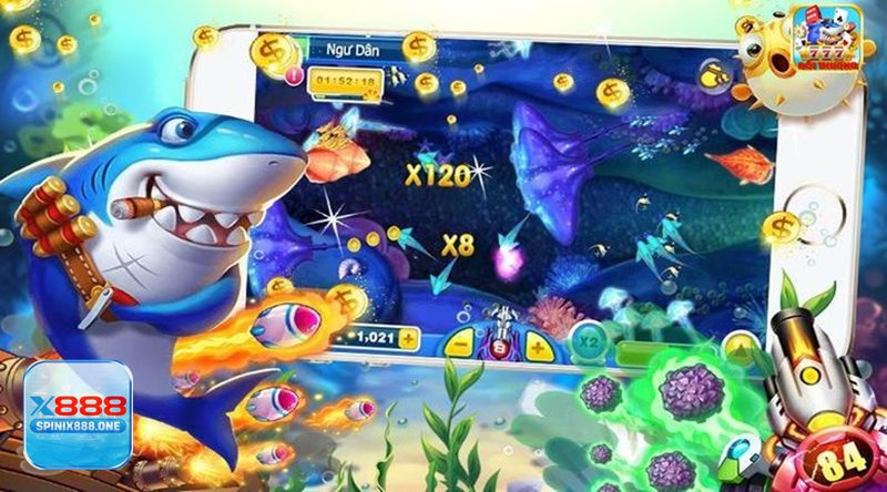 Bắn Cá X888 - Bản vui nhộn: nhịp nhanh, vũ khí đa dạng, nhiều bất ngờ Bắn Cá X888 - Bản vui nhộn: nhịp nhanh, vũ khí đa dạng, nhiều bất ngờ